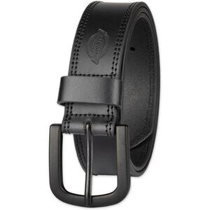 Mens Genuine Leather Belt Classic Brown Work Casual Jeans Pants Adjustable